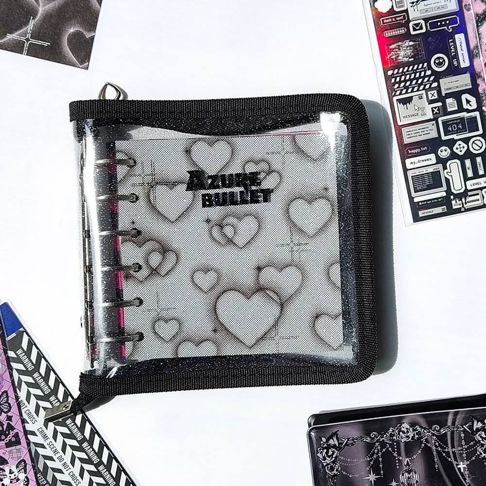 Glitter Kpop Zipper Binder Scrapbook Photo Album