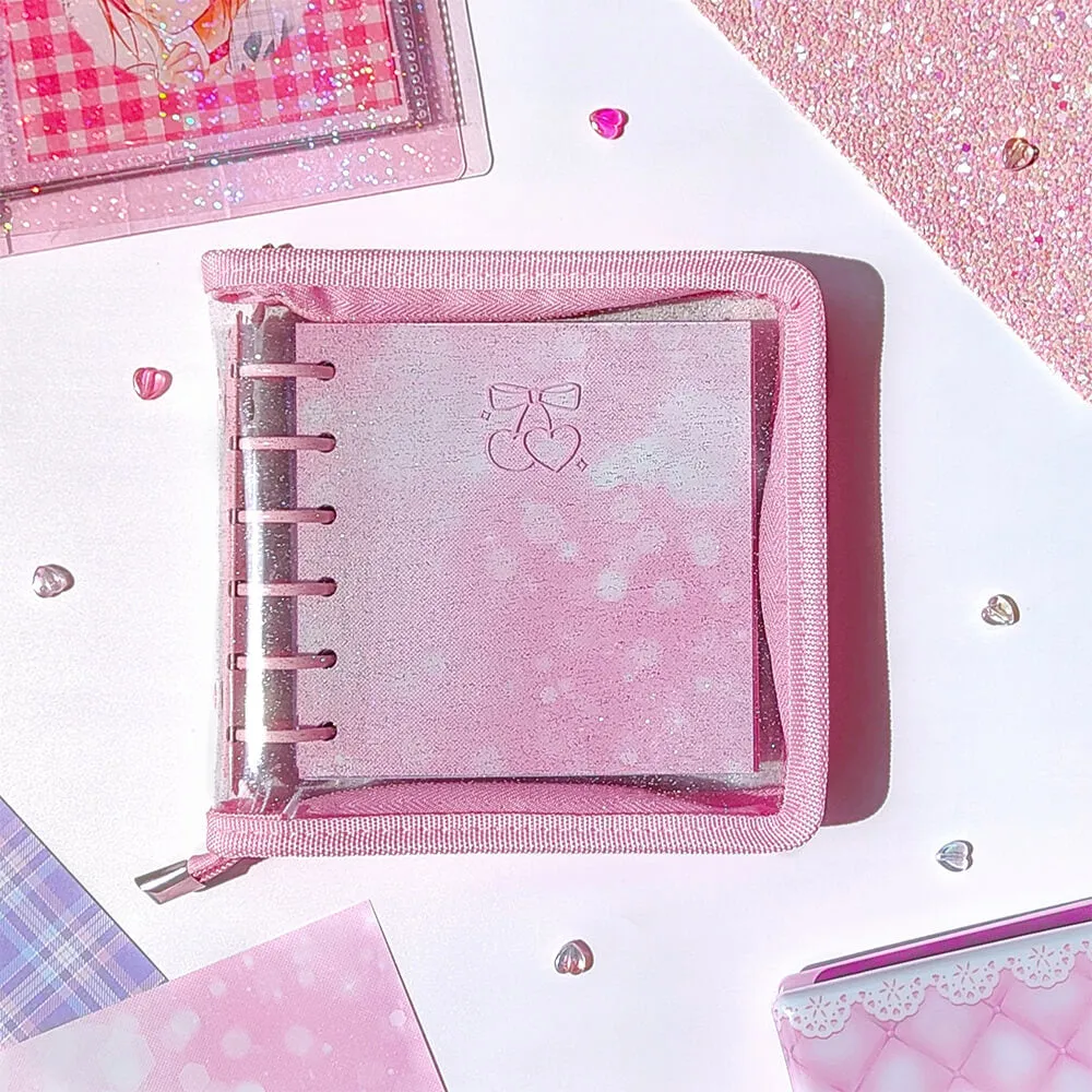 Glitter Kpop Zipper Binder Scrapbook Photo Album