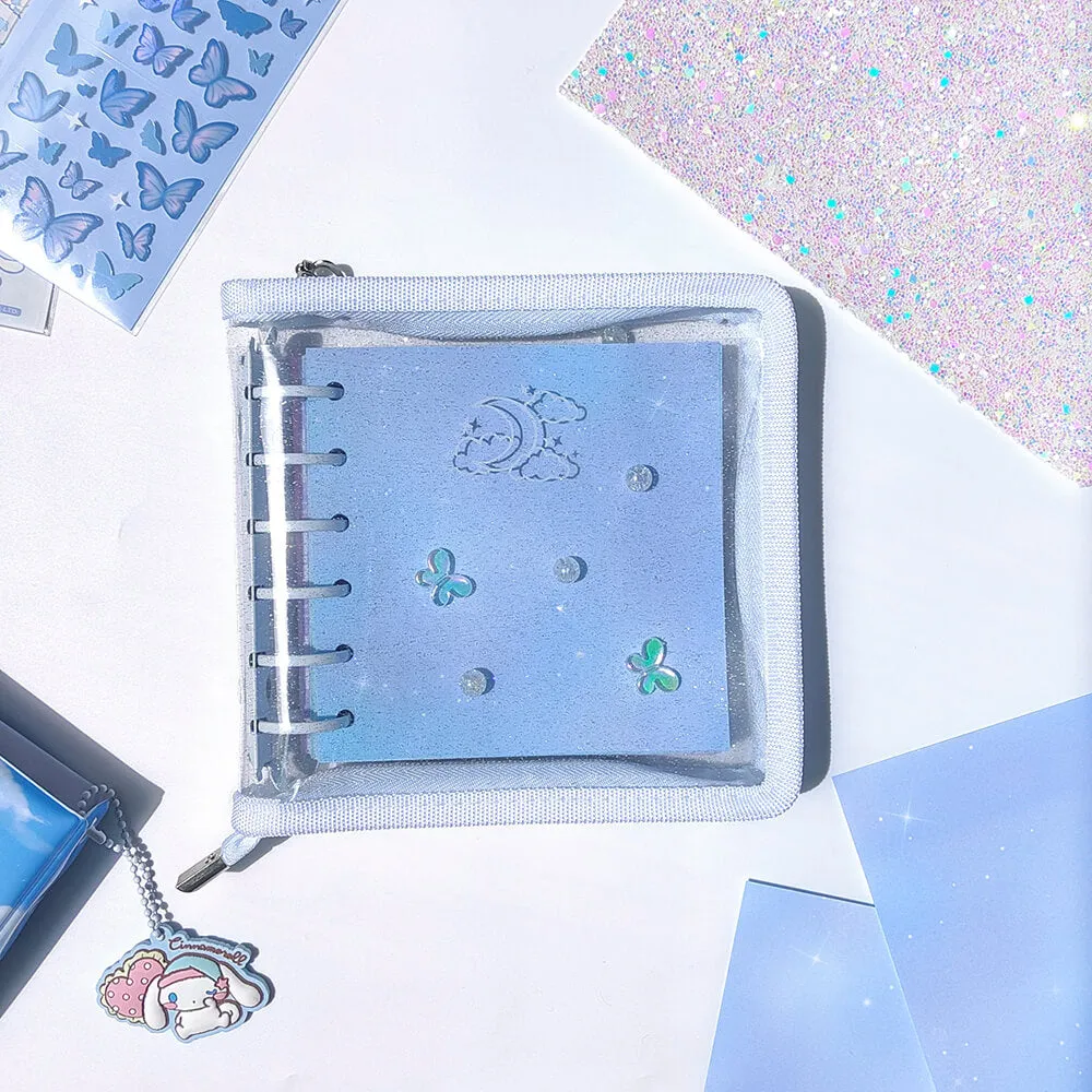 Glitter Kpop Zipper Binder Scrapbook Photo Album