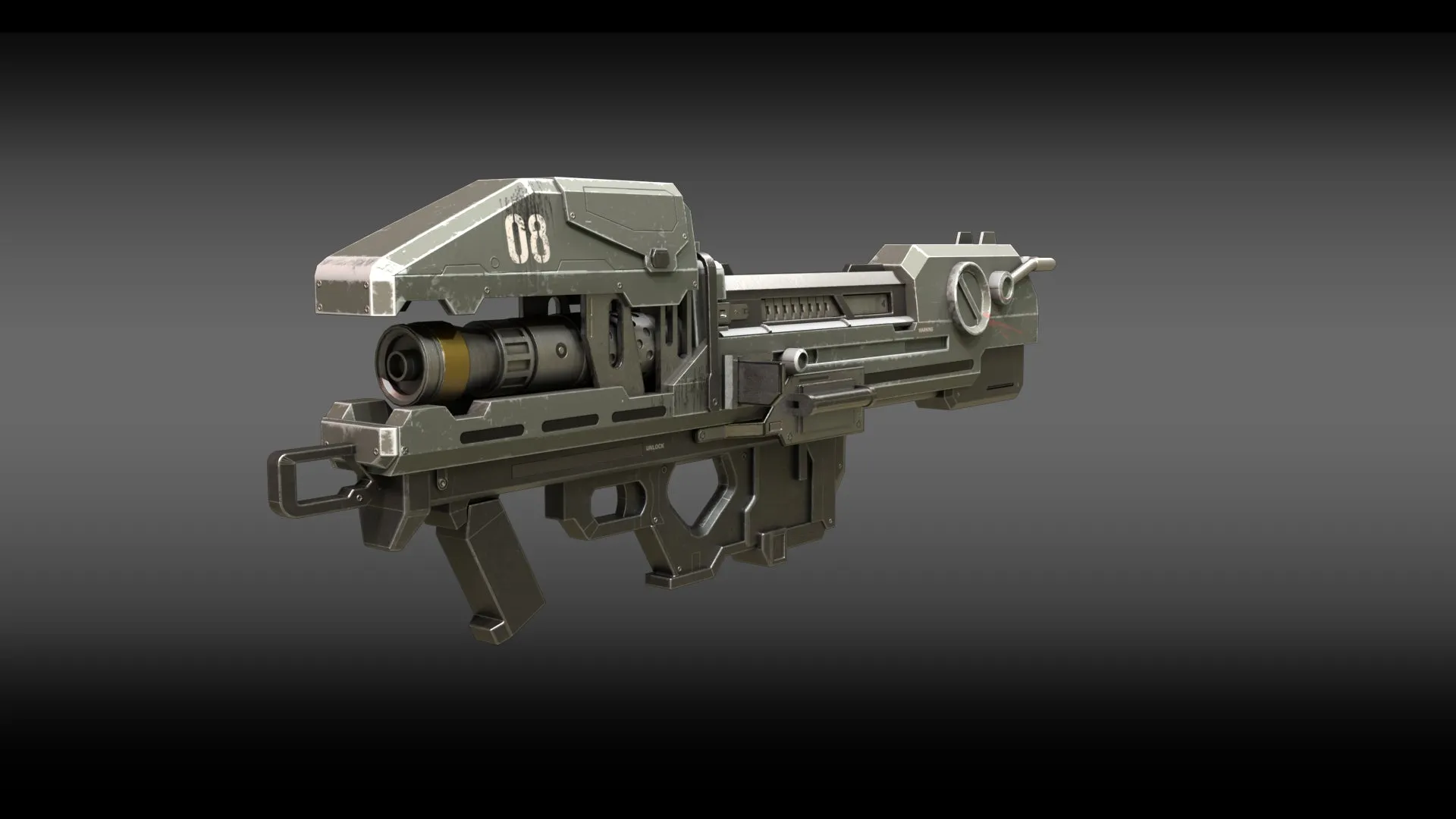 Halo Spartan Laser STL