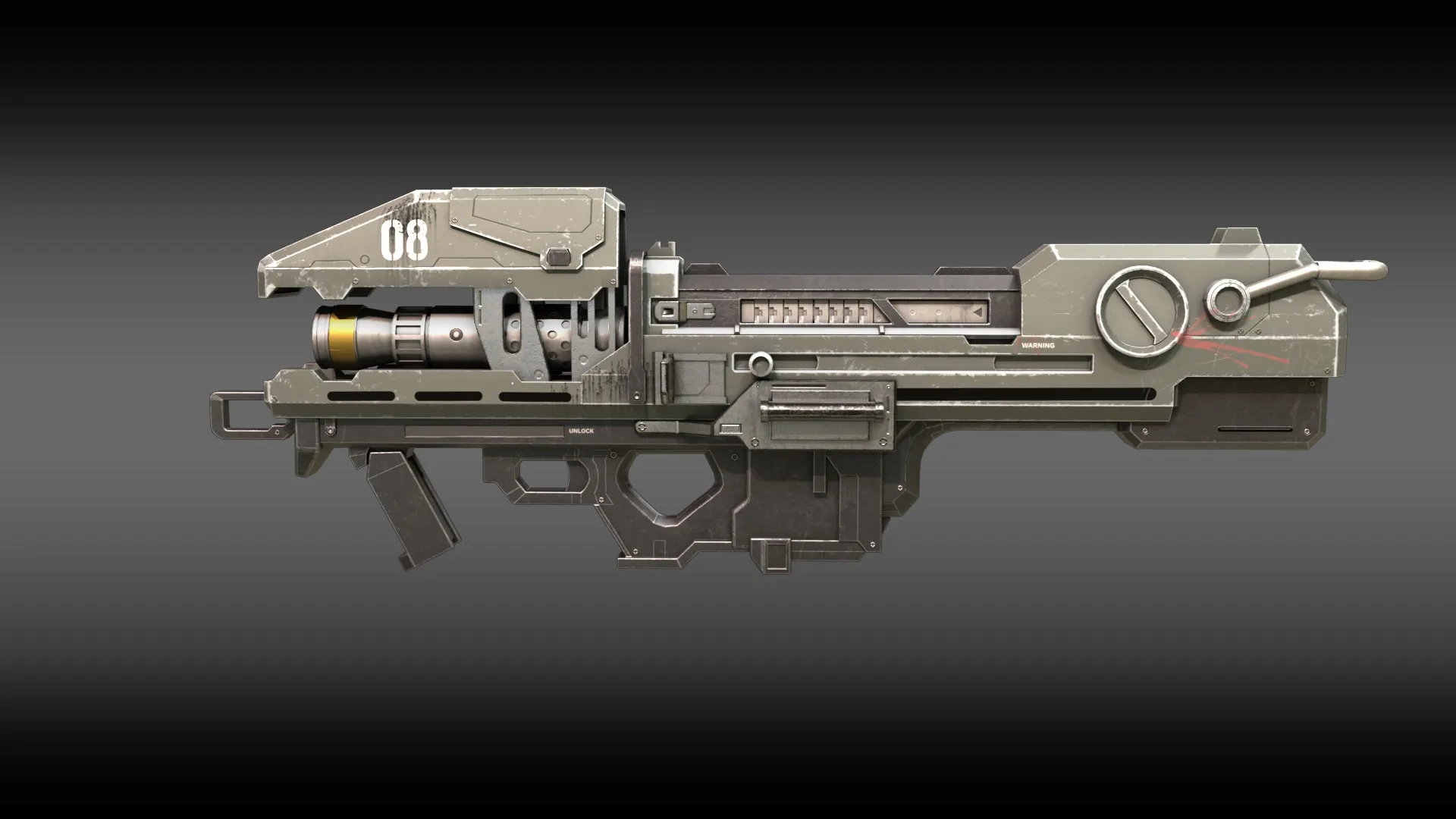Halo Spartan Laser STL
