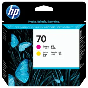 HP 70 Original DesignJet Printhead - Magenta and Yellow C9406A