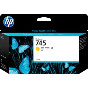 HP 745 Original DesignJet Ink Cartridge - Yellow F9J96A