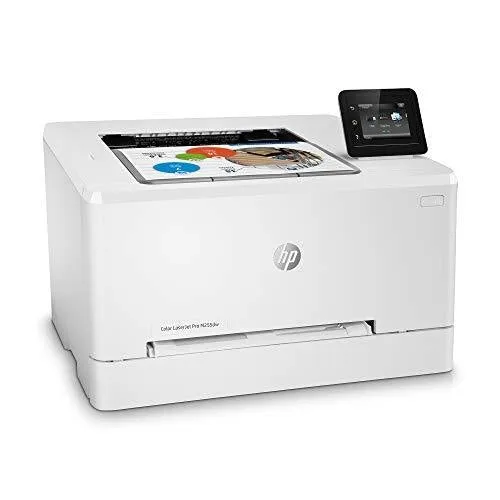 HP Color LaserJet Pro M255dw Wireless Laser Printer, Remote Mobile Print, Duplex Printing, Works with Alexa (7KW64A)