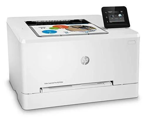 HP Color LaserJet Pro M255dw Wireless Laser Printer, Remote Mobile Print, Duplex Printing, Works with Alexa (7KW64A)