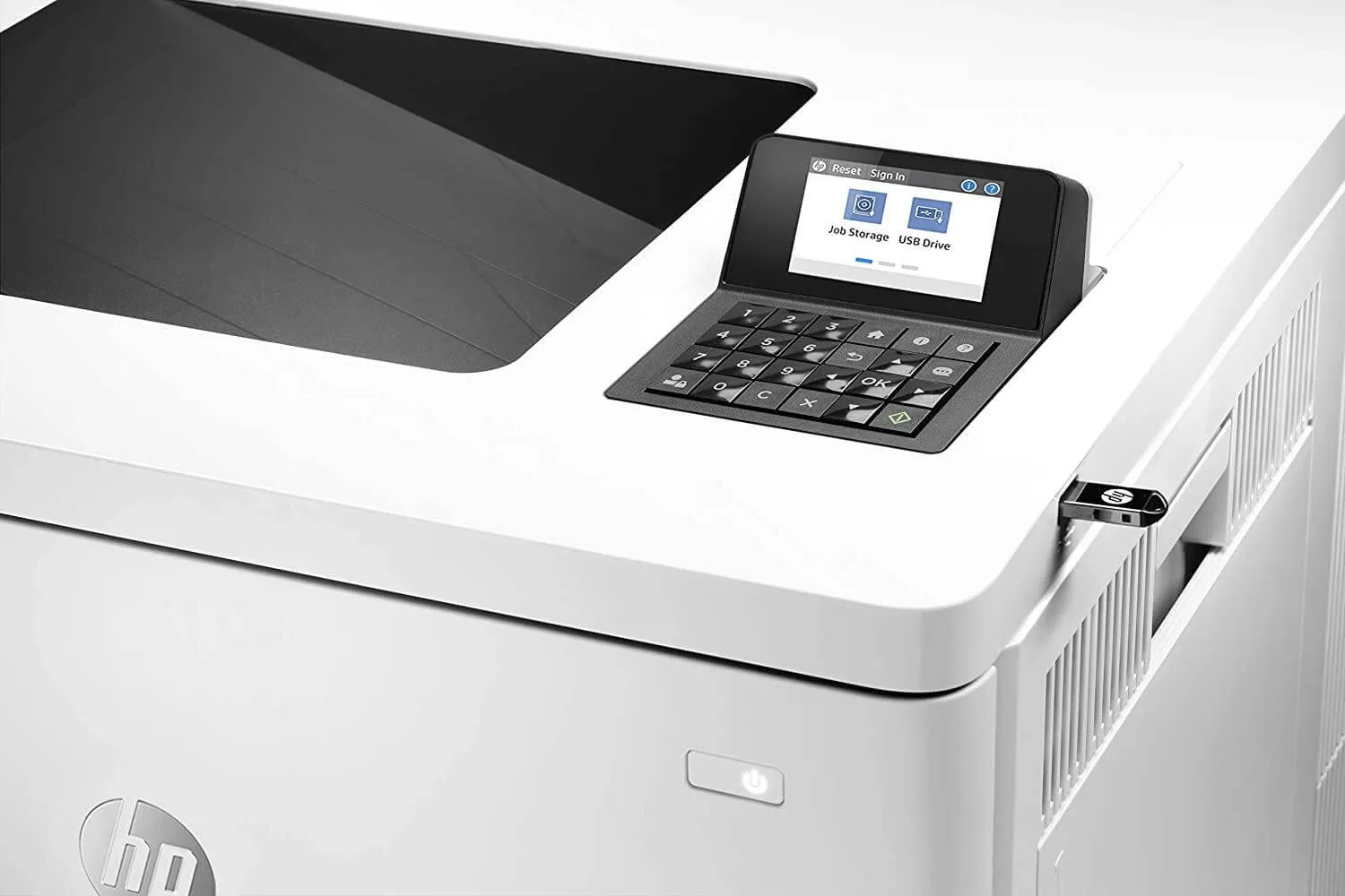 HP M554dn Color LaserJet Enterprise Laser Printer Duplex Wireless
