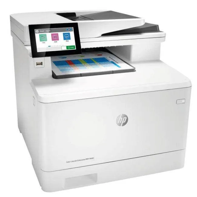 HP MFP M480F Color LaserJet Enterprise Multifunction Laser Printer
