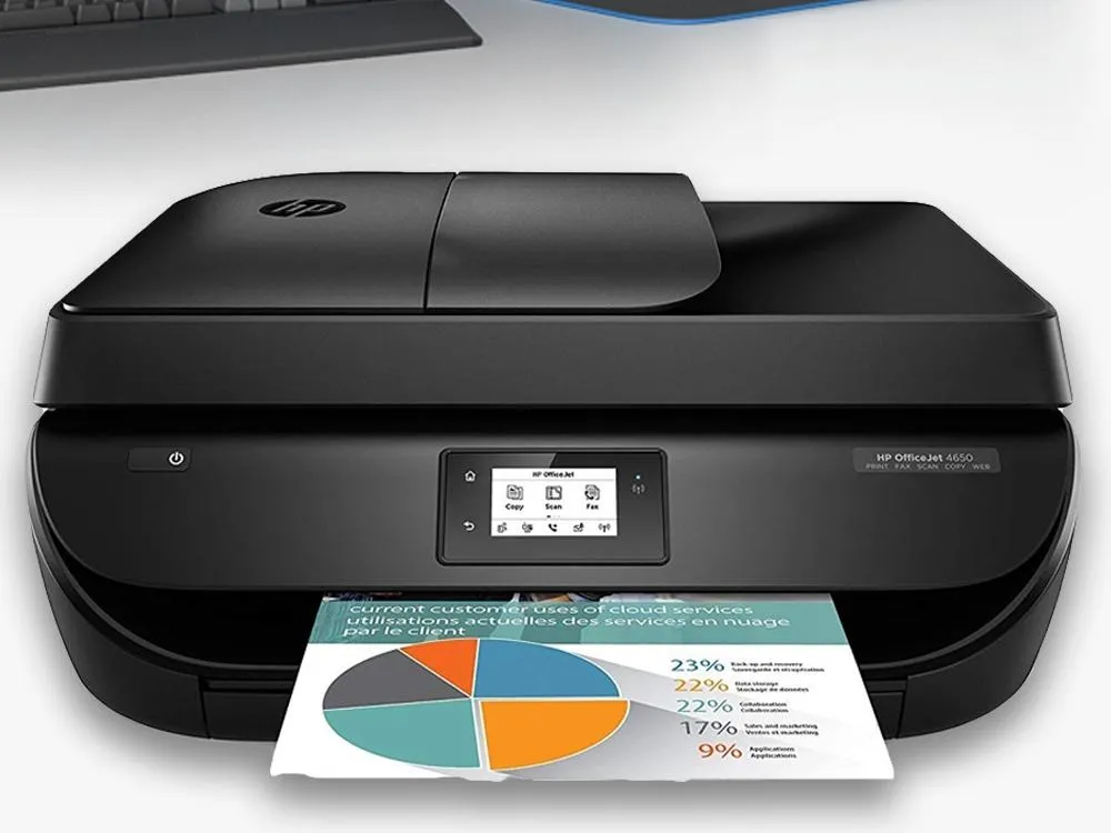 HP Wireless All-in-One Photo Printer, Copier and Scanner (Refurbished)