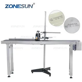 Ink jet Printer Conveyer Conveying Table Band Carrier Sorting Workbench PVC Belt Conveyor Bottle Box Bag Sticker Conveyor