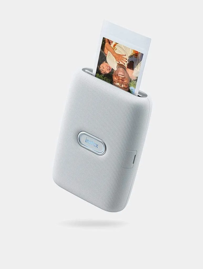 Instax Mini Link Printer - Ash White Bundle