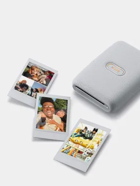 Instax Mini Link Printer - Ash White Bundle