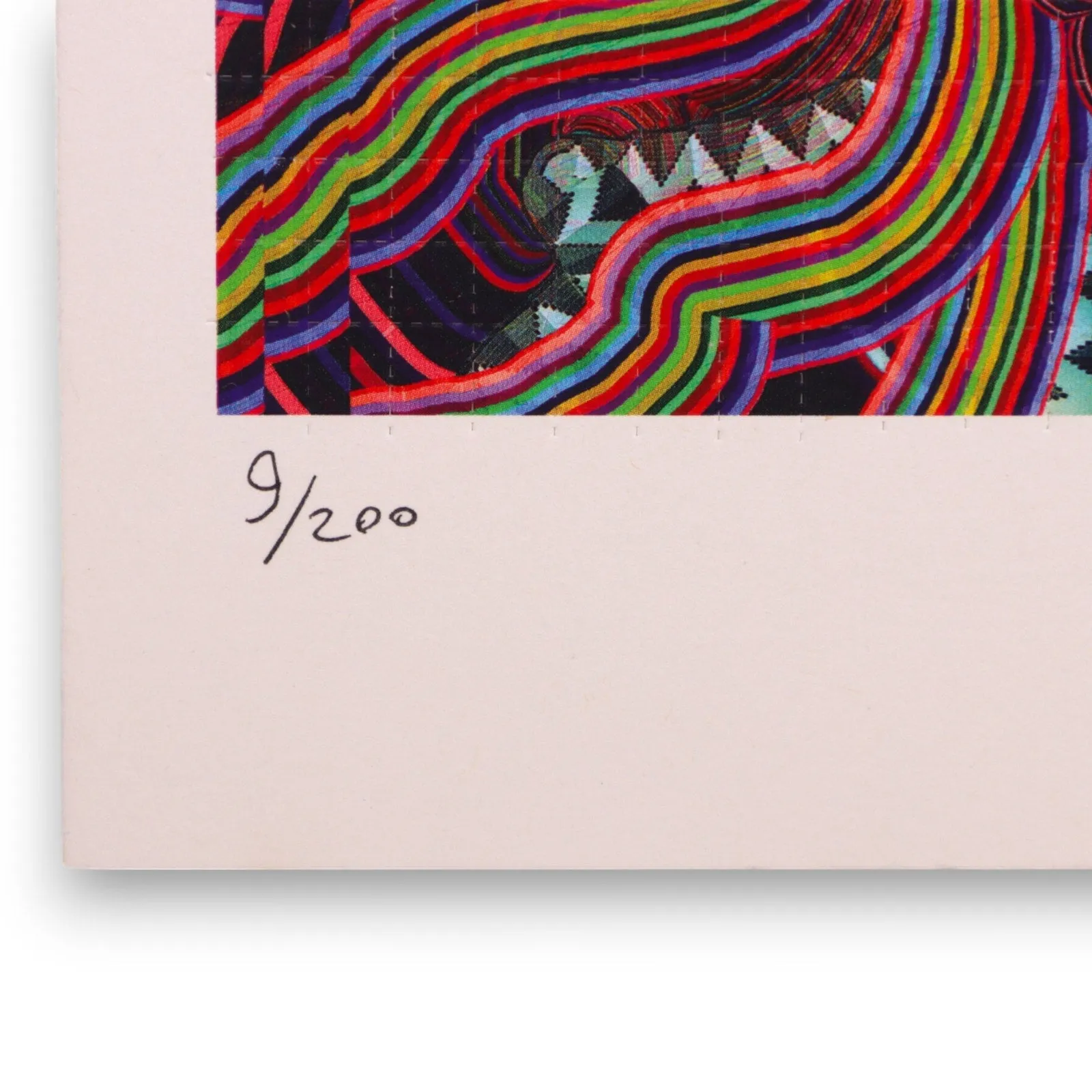 Jake Kobrin Bicycle Day Blotter Art 9/200 Signed Preforated Print Psychedelic