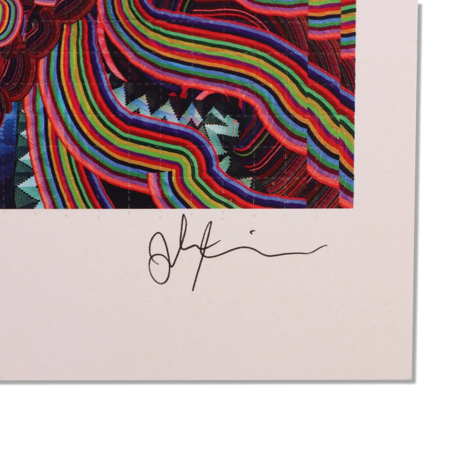 Jake Kobrin Bicycle Day Blotter Art 9/200 Signed Preforated Print Psychedelic