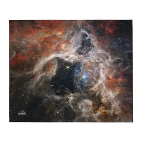 JWST Tarantula Nebula Throw Blanket