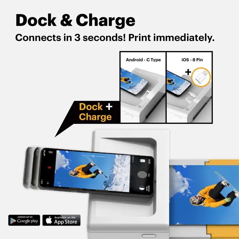 Kodak Instant Dock Plus - Yellow