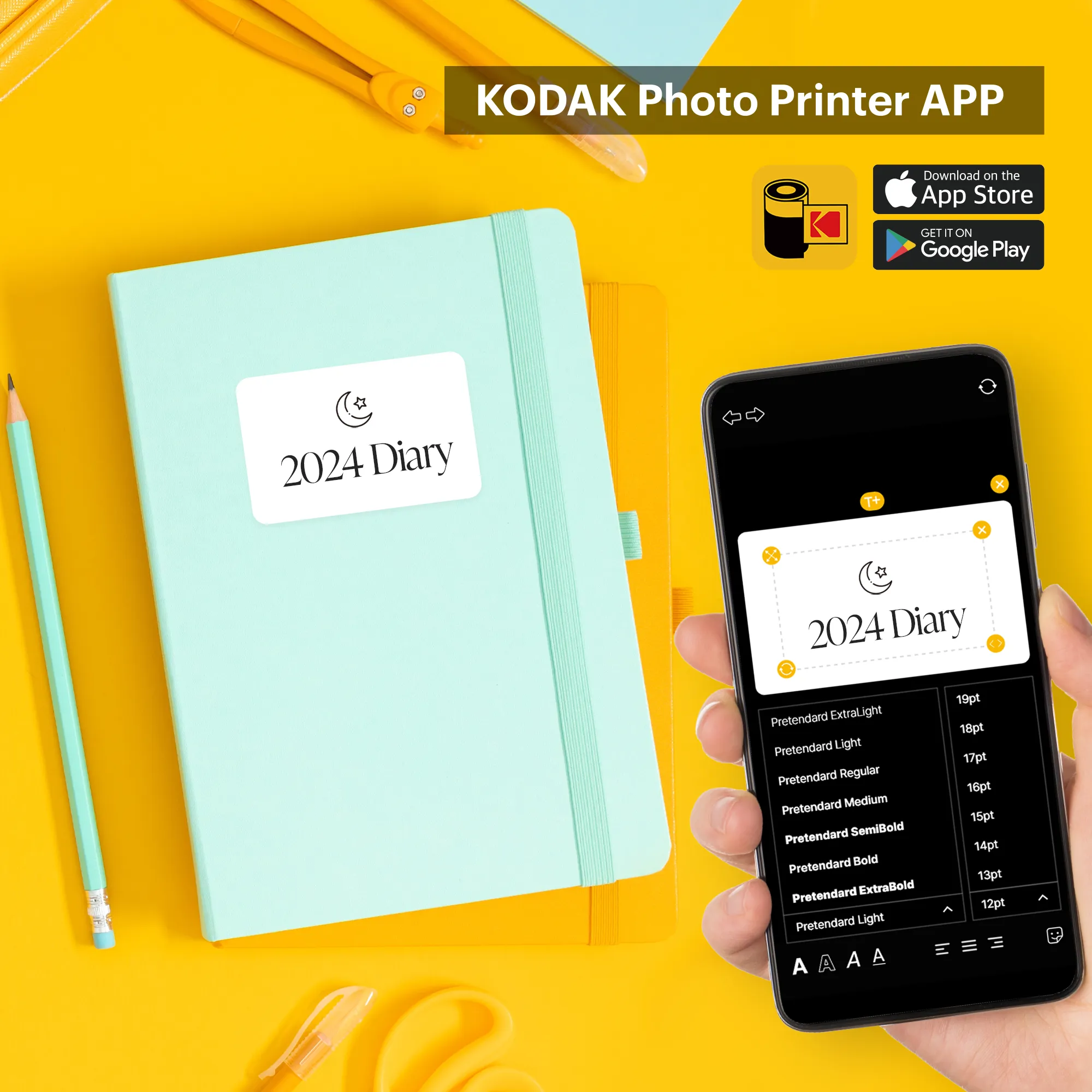 KODAK Memo Shot ERA 2-in-1 Instant Digital Camera and Label Printer  (1.8x2.7)(Camera   1 Roll Paper)
