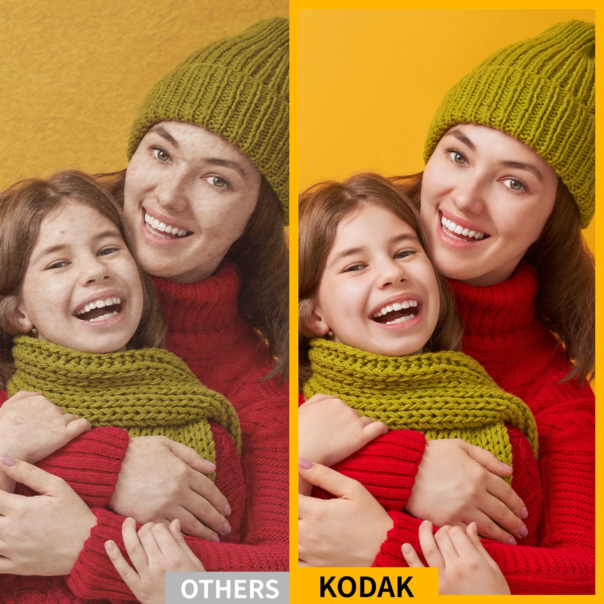 KODAK Mini 2 Retro 4PASS Portable Photo Printer (2.1x3.4 inches)   8 Sheets