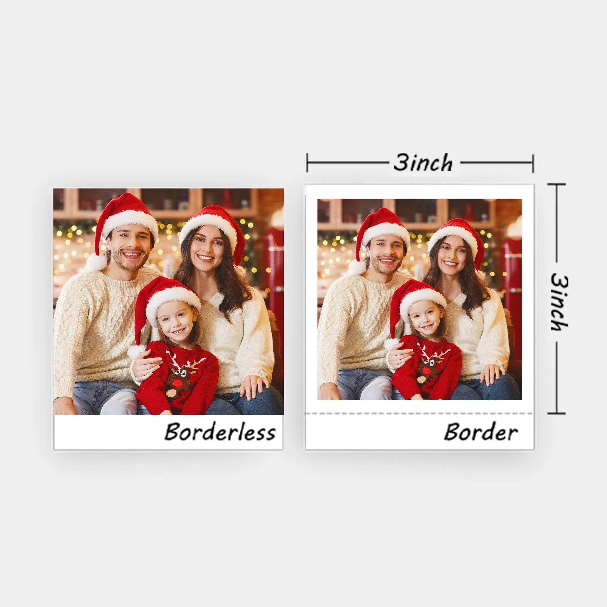 KODAK Mini 3 ERA 4PASS Portable Photo Printer (3x3) (Printer   68 Sheets   Gift Accessories)