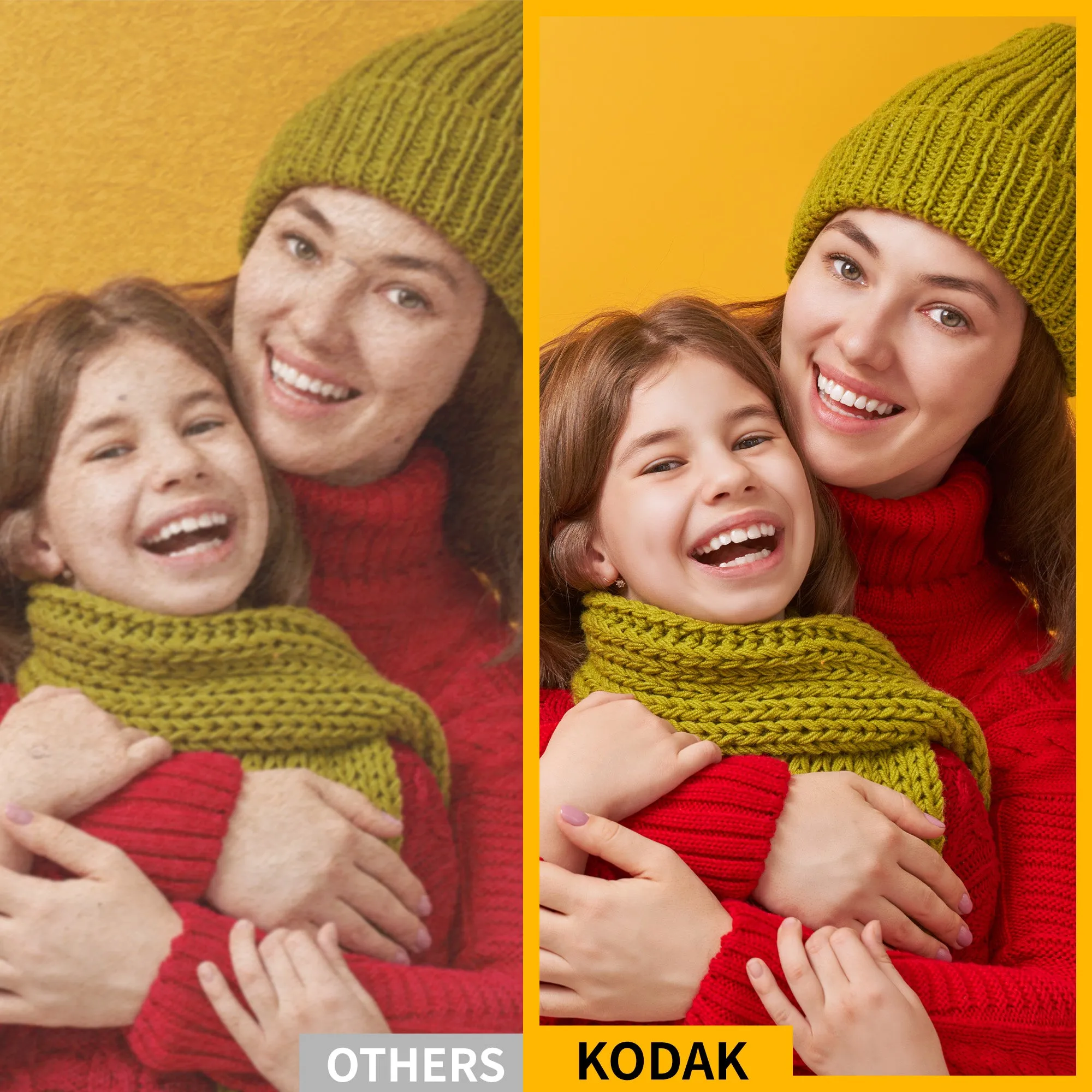 KODAK Mini Shot 2 Retro 4PASS 2-in-1 Instant Camera and Photo Printer (2.1x3.4 inches)   68 Sheets Bundle
