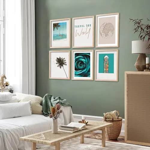 kotart - Bich wall poster with frames for wall hanging | Frames For Wall Decor | Poster With Frames Paintings (10x13 inch, H)