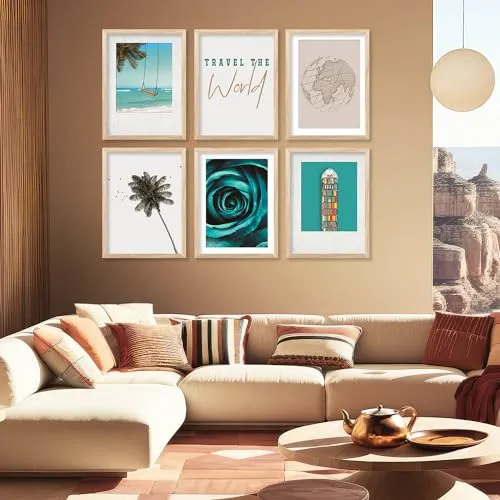 kotart - Bich wall poster with frames for wall hanging | Frames For Wall Decor | Poster With Frames Paintings (10x13 inch, H)