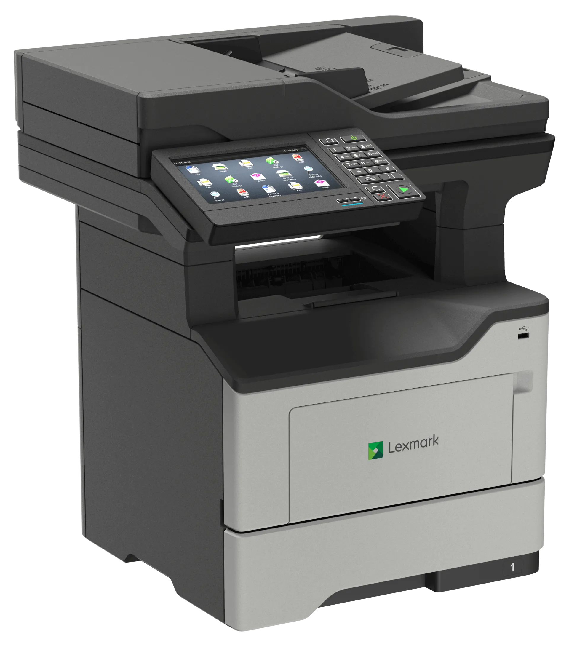 Lexmark MX622adhe Monochrome Multifunction Laser Printer