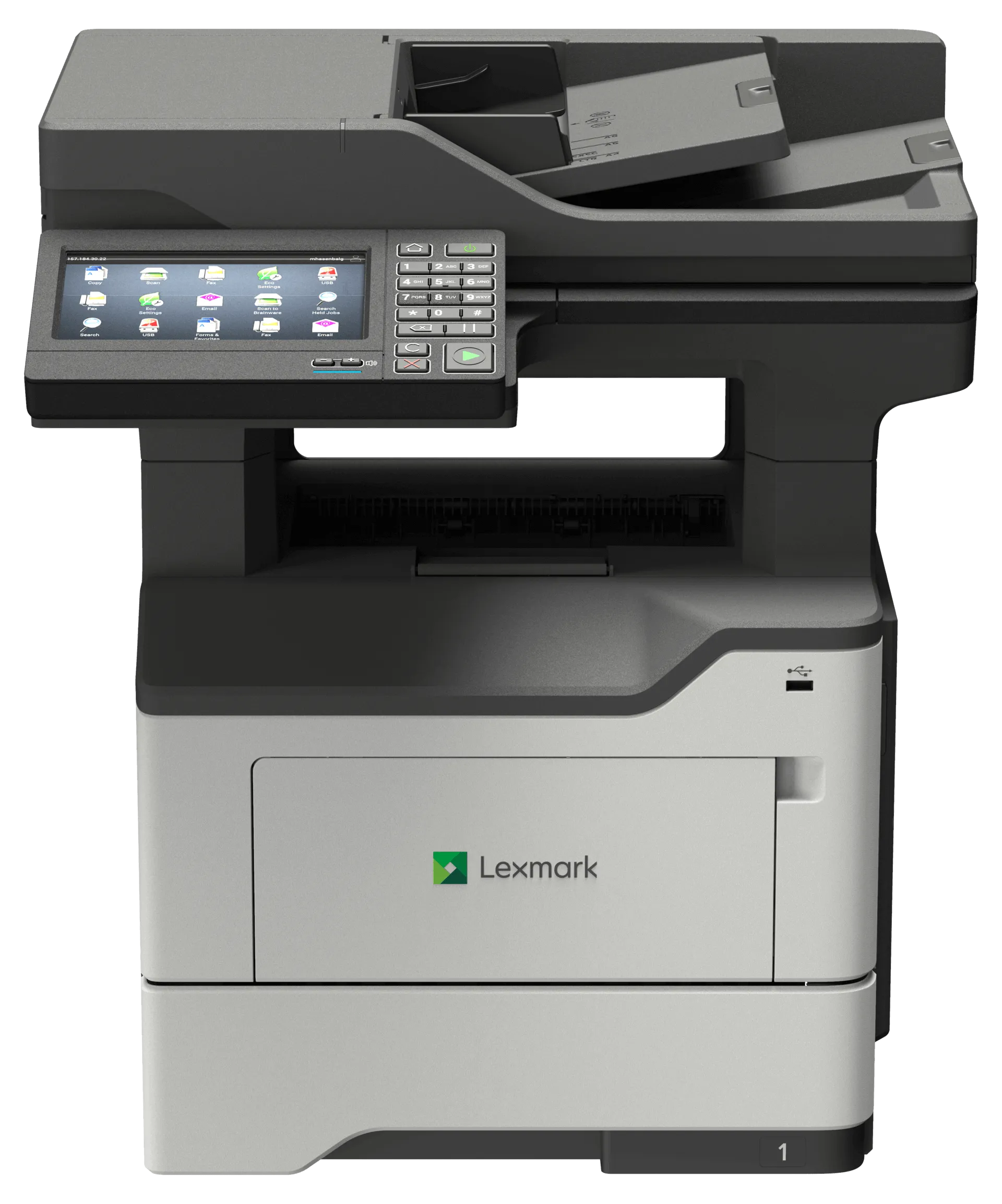 Lexmark MX622adhe Monochrome Multifunction Laser Printer
