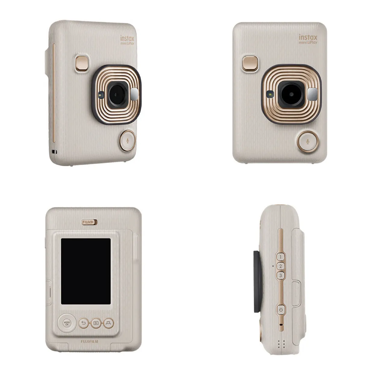 Limited Edition “Beige Gold” instax mini Liplay