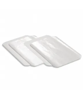 Medical Dental Bracket Tray Cover by Crosstex (FF), Size F - ADEC, 8.5" x 11" - Pack of 500, White