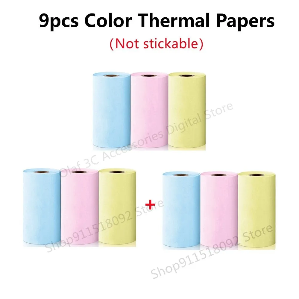 Mini Label Printer Inkless Thermal Portable Printer
