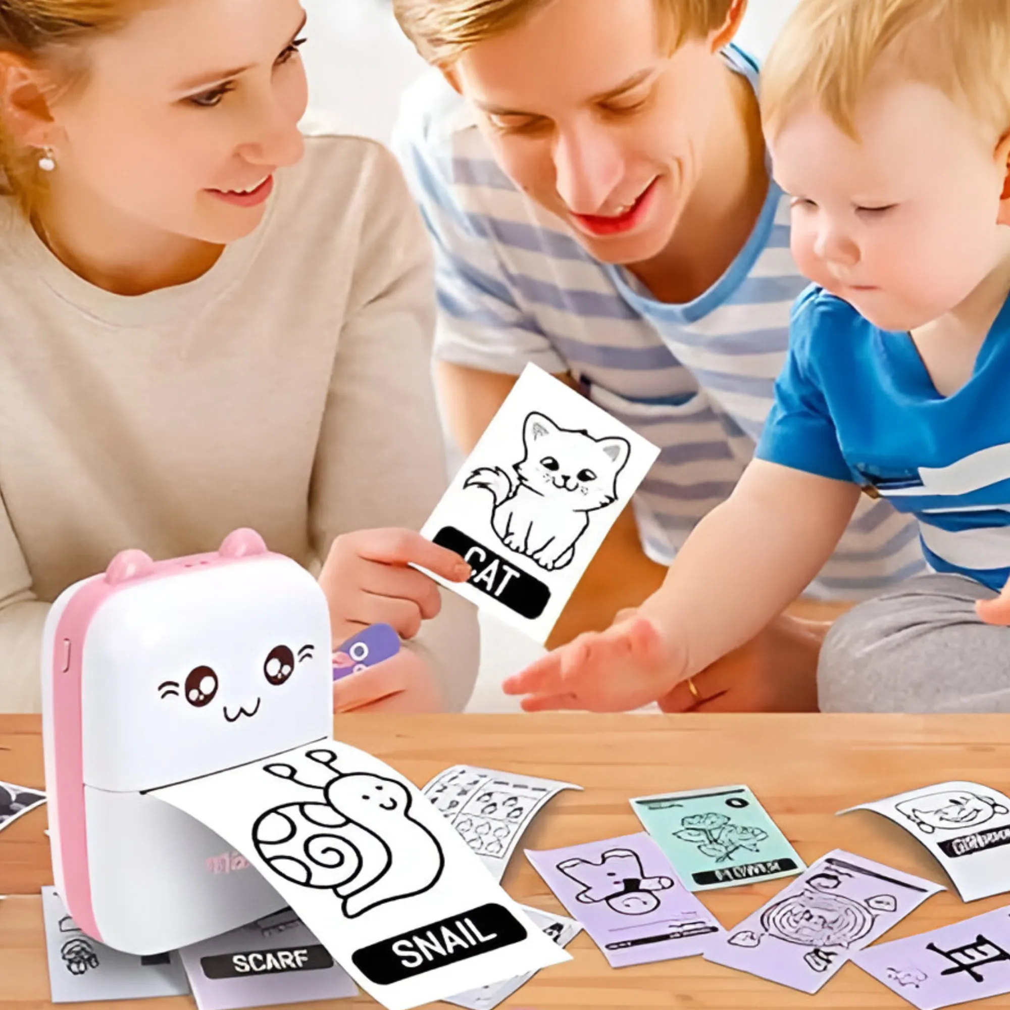 Mini Pocket Thermal Printer – Compact, Portable, and Easy to Use for Printing