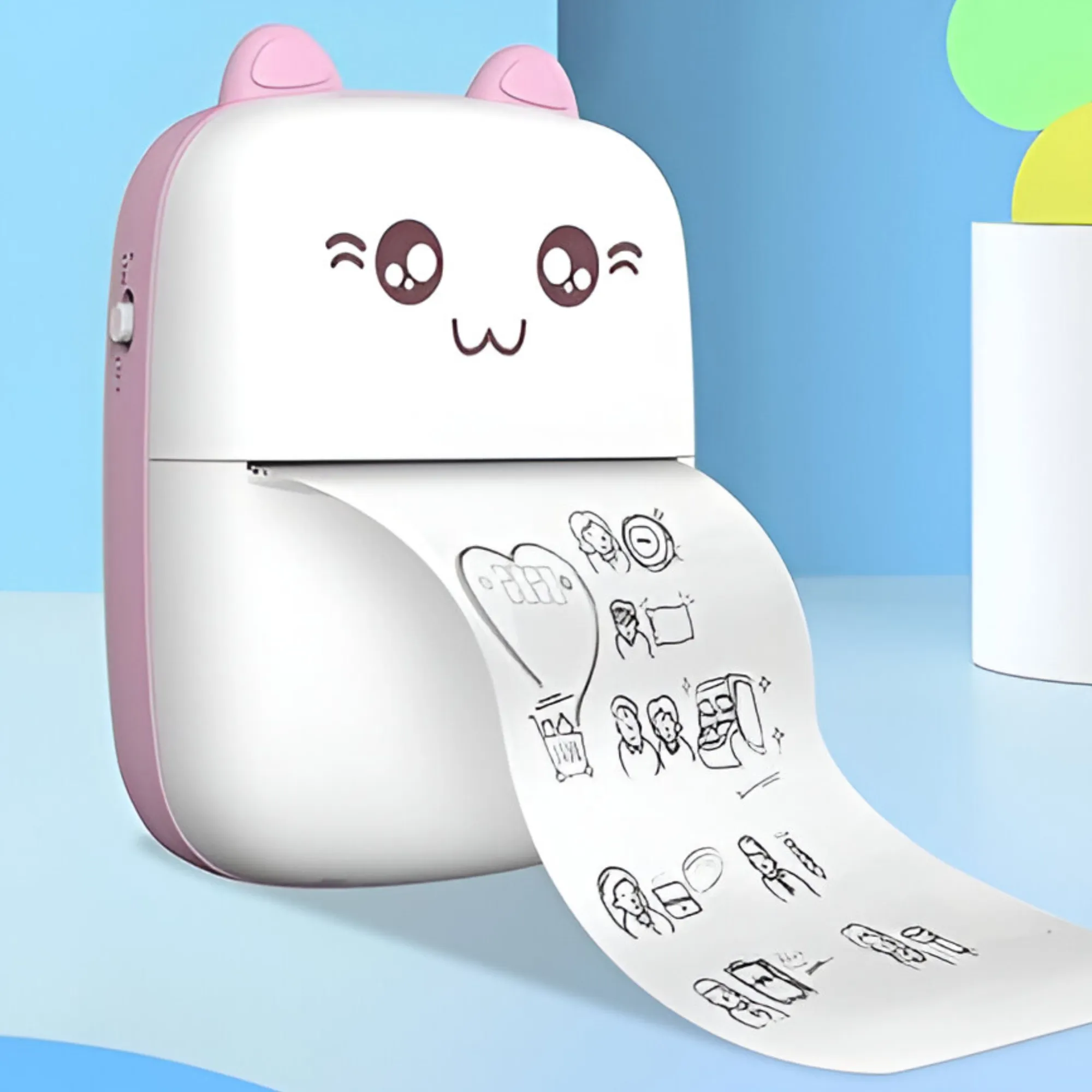 Mini Pocket Thermal Printer – Compact, Portable, and Easy to Use for Printing
