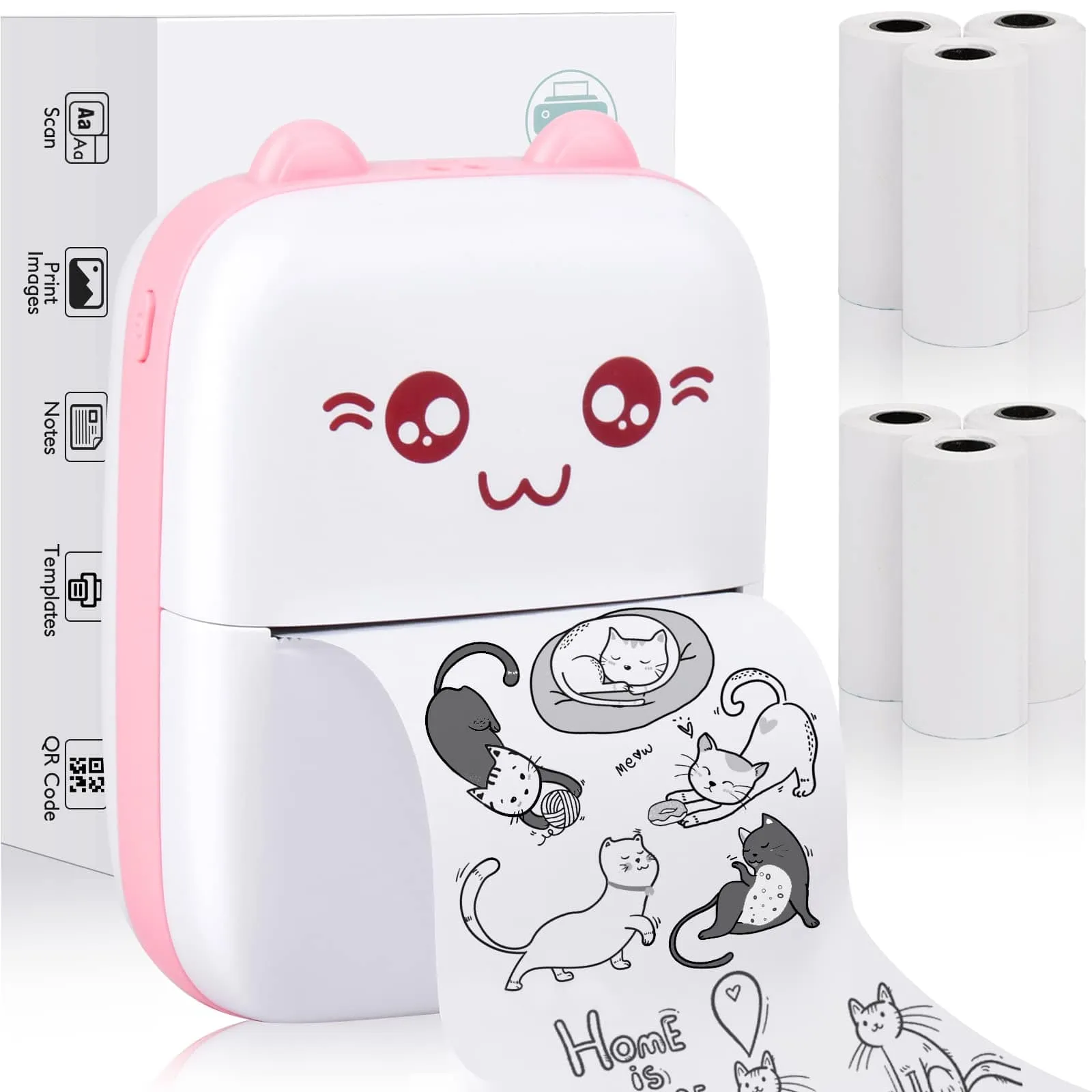 Mini Portable Thermal Printer