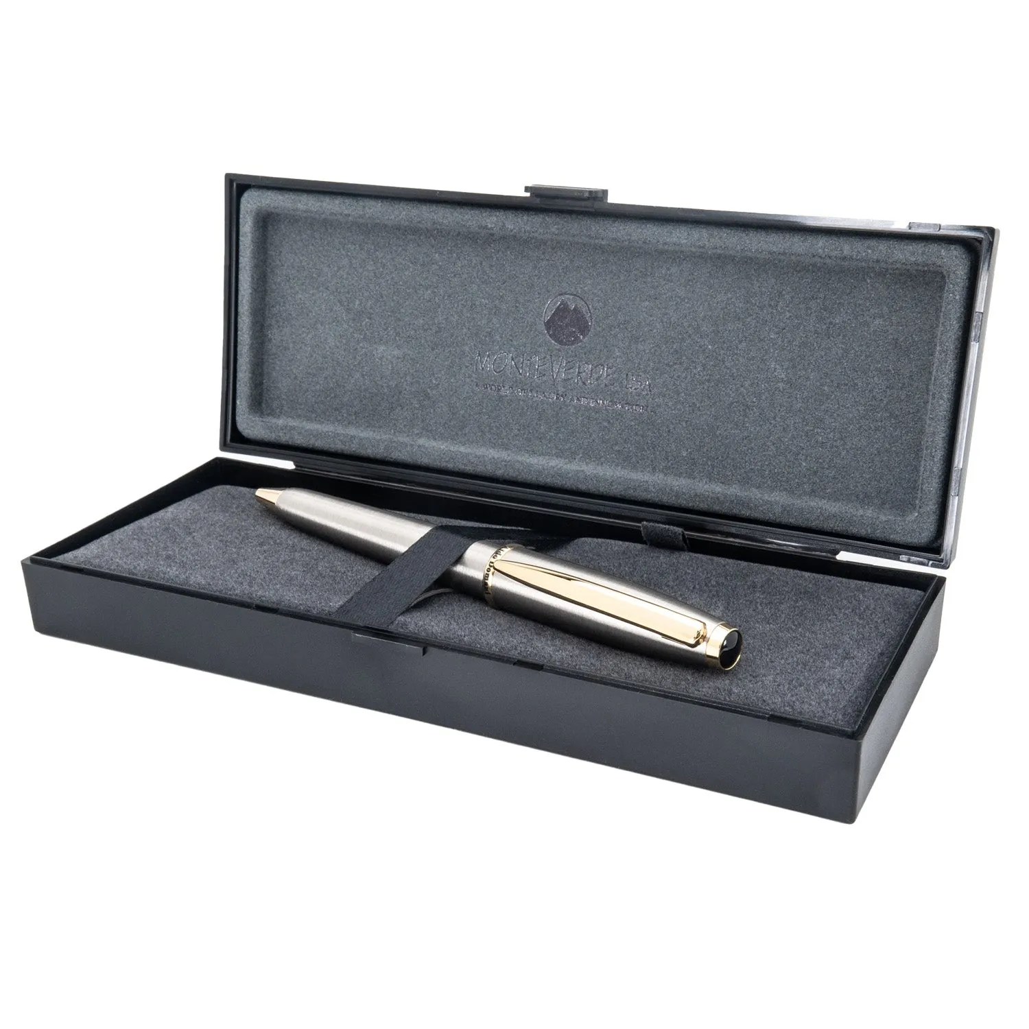 Monteverde Aldo Domani Ball Pen - Brushed Steel GT