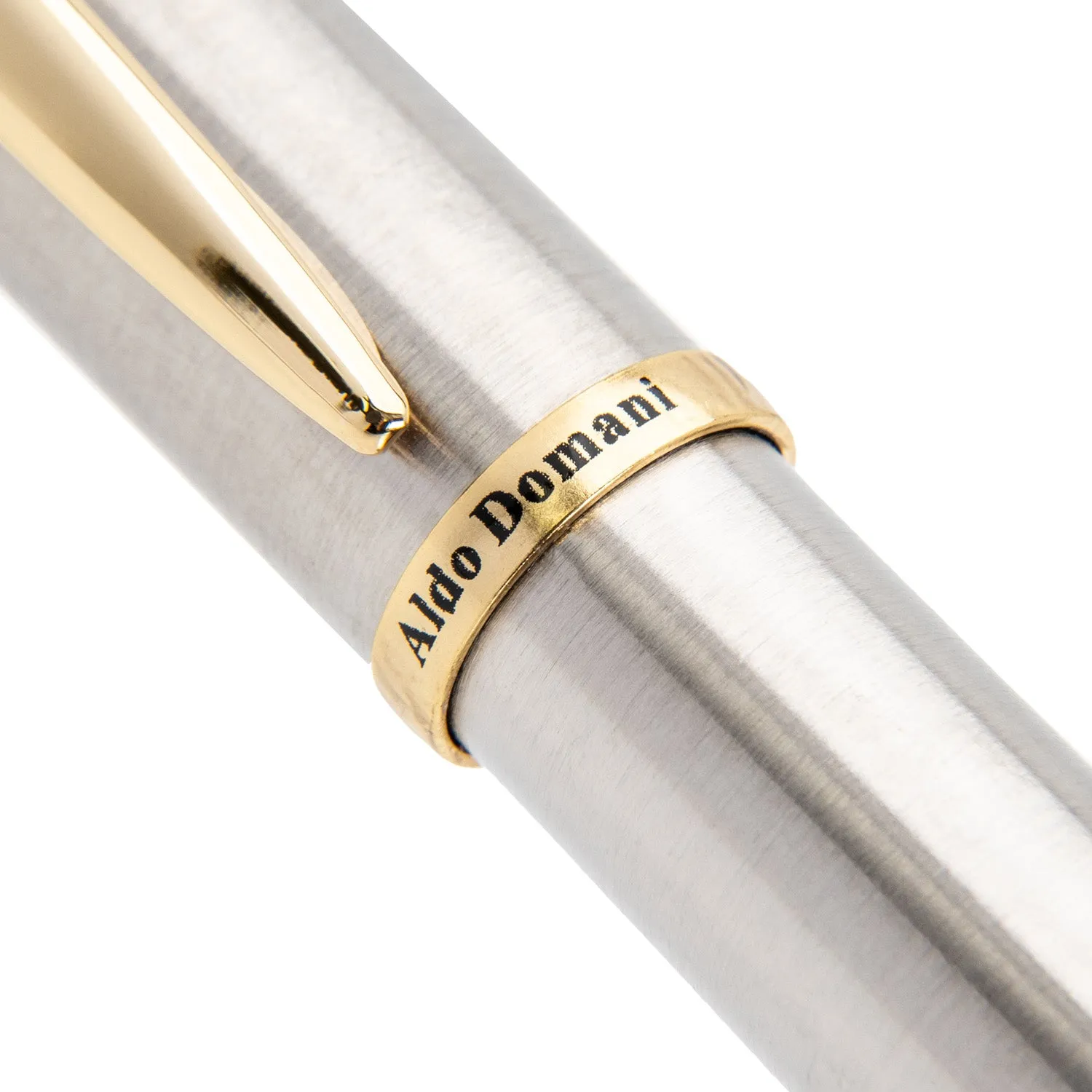 Monteverde Aldo Domani Ball Pen - Brushed Steel GT