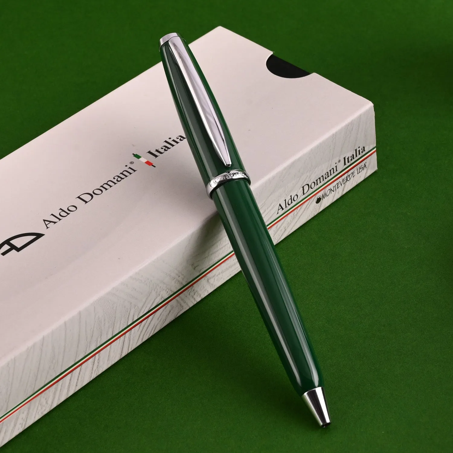 Monteverde Aldo Domani Ball Pen - Green CT