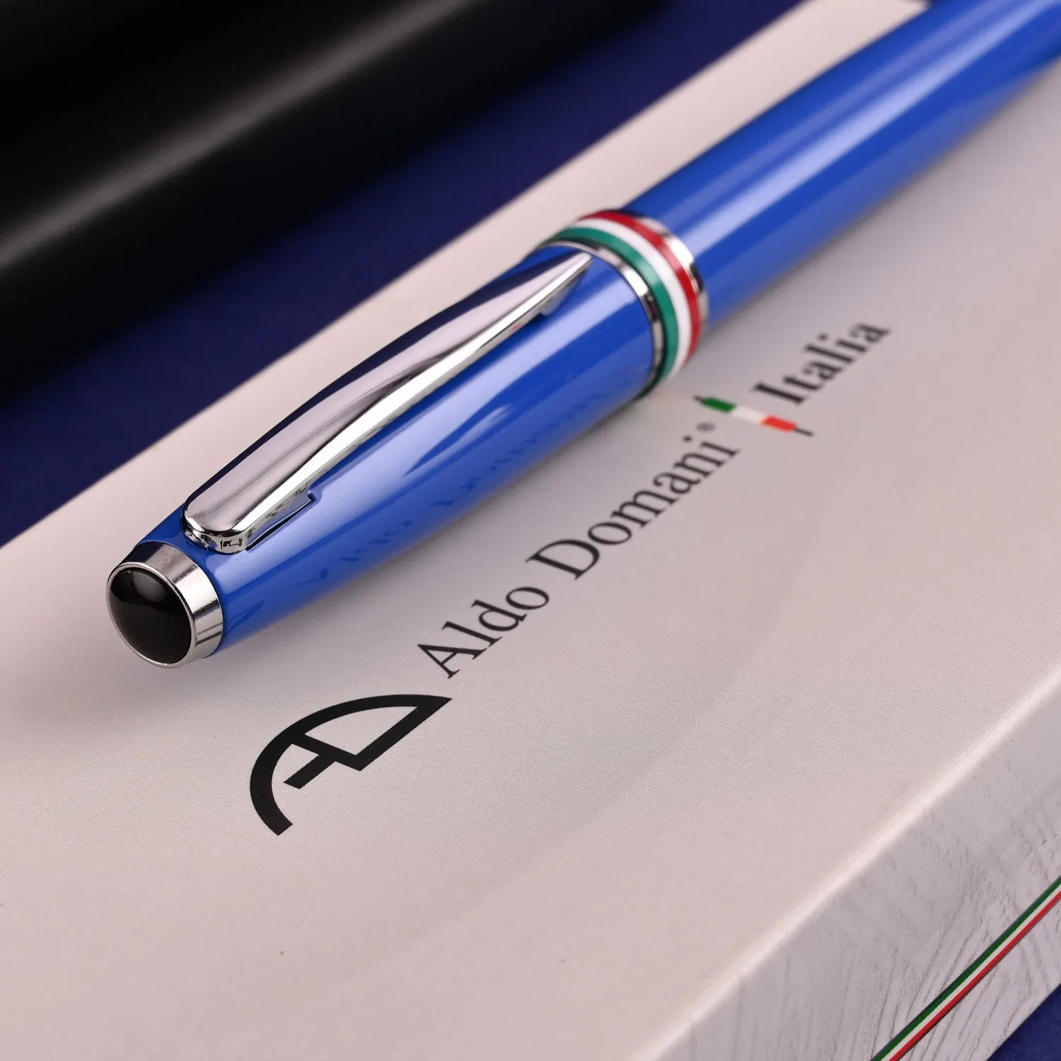 Monteverde Aldo Domani Italia Ball Pen - Exotic Blue CT