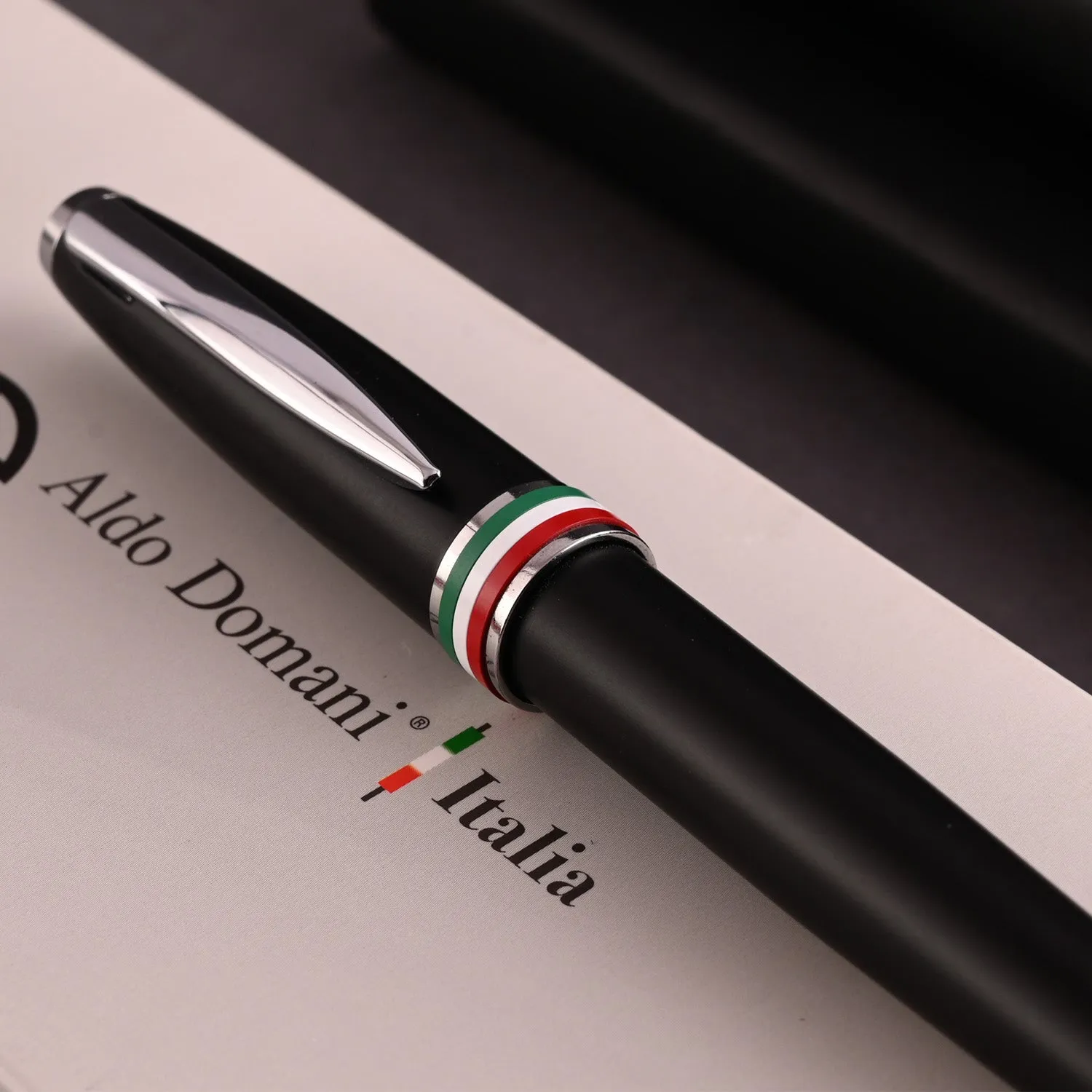 Monteverde Aldo Domani Italia Ball Pen - Matte Black CT