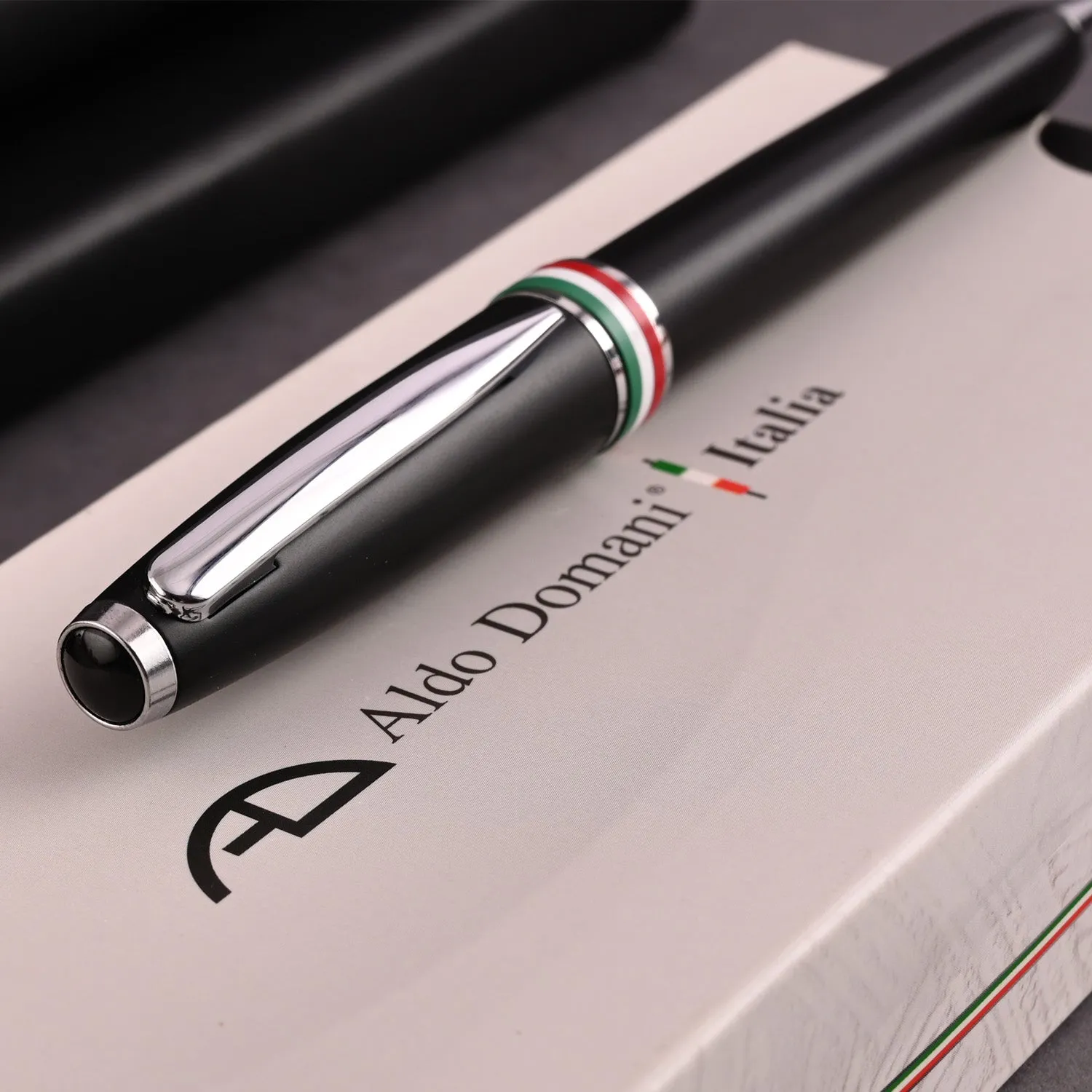 Monteverde Aldo Domani Italia Ball Pen - Matte Black CT