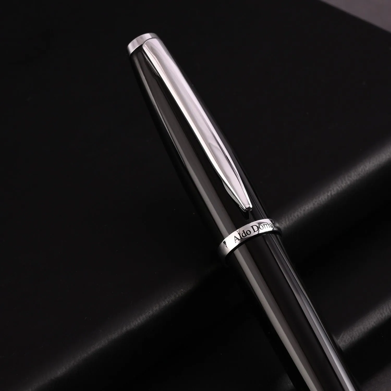 Monteverde Aldo Domani Roller Ball Pen - Black CT