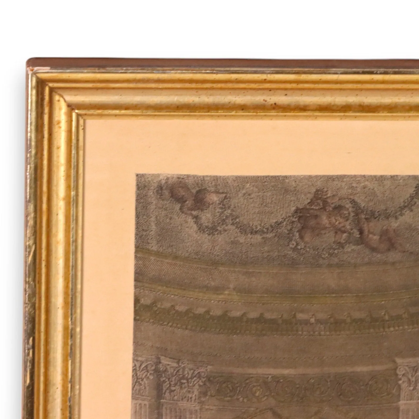 Nicolas De Launay Qu'en Dit L'Abb Framed Etching 21x16 French Antique 1788