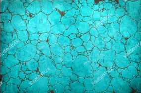 OOPSIE Printed Vinyl with Removable Adhesive Turquoise Stone Rock Pattern 8 x 12