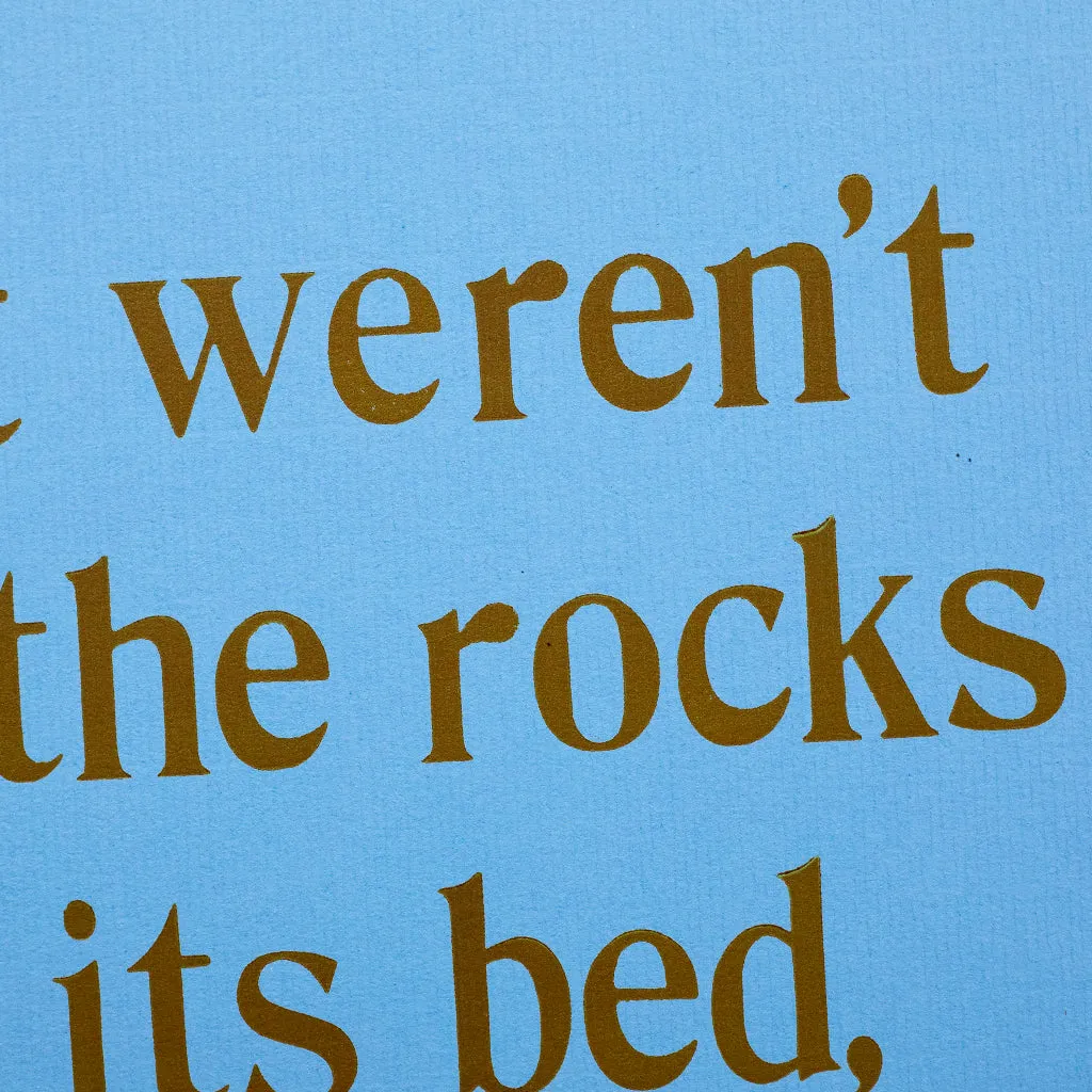 Original Print: If it weren't for...