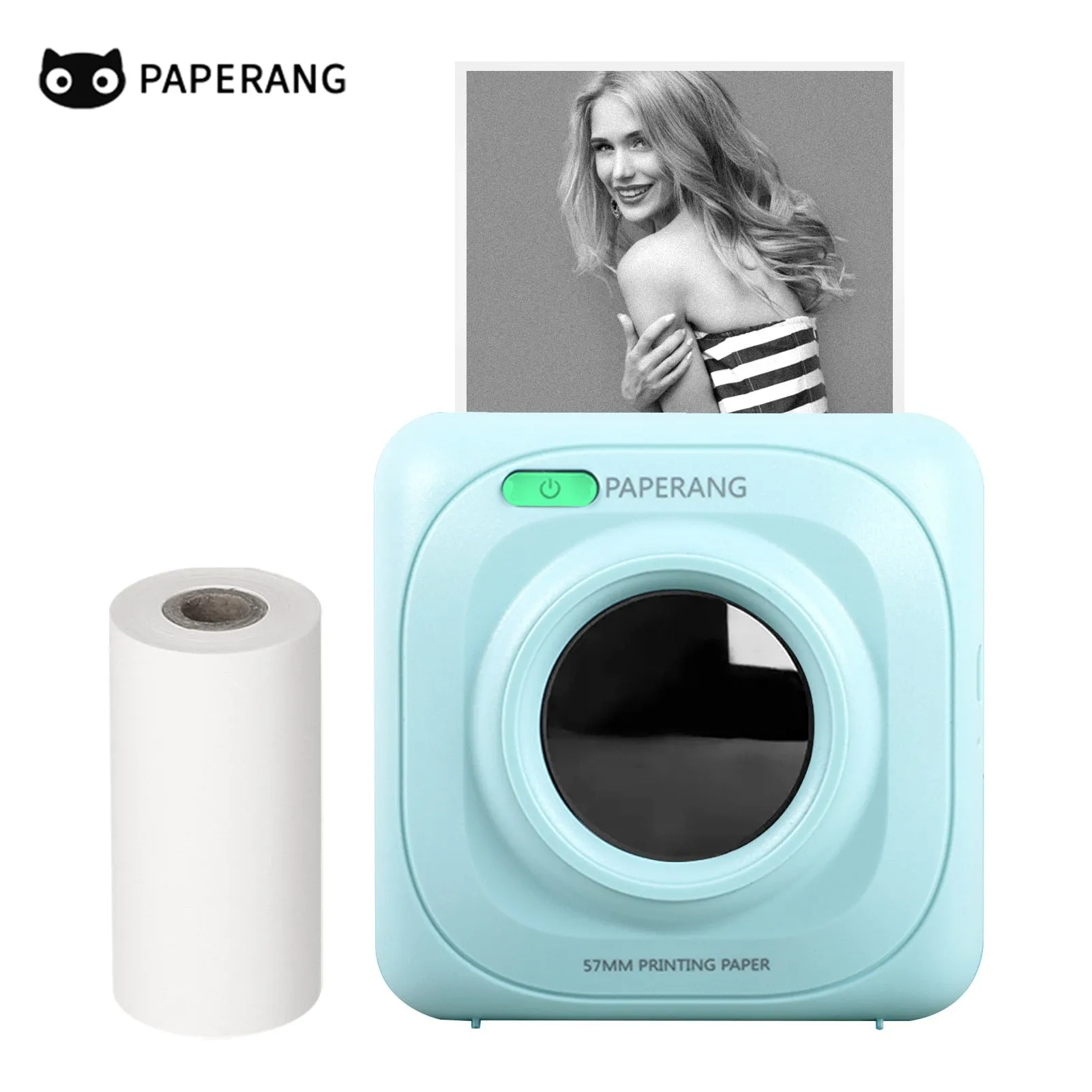Paperang P1 Pocket Printer BT Wireless Thermal Printer Portable Mobile Printer 200dpi for Photo Picture Receipt Memo Note Label