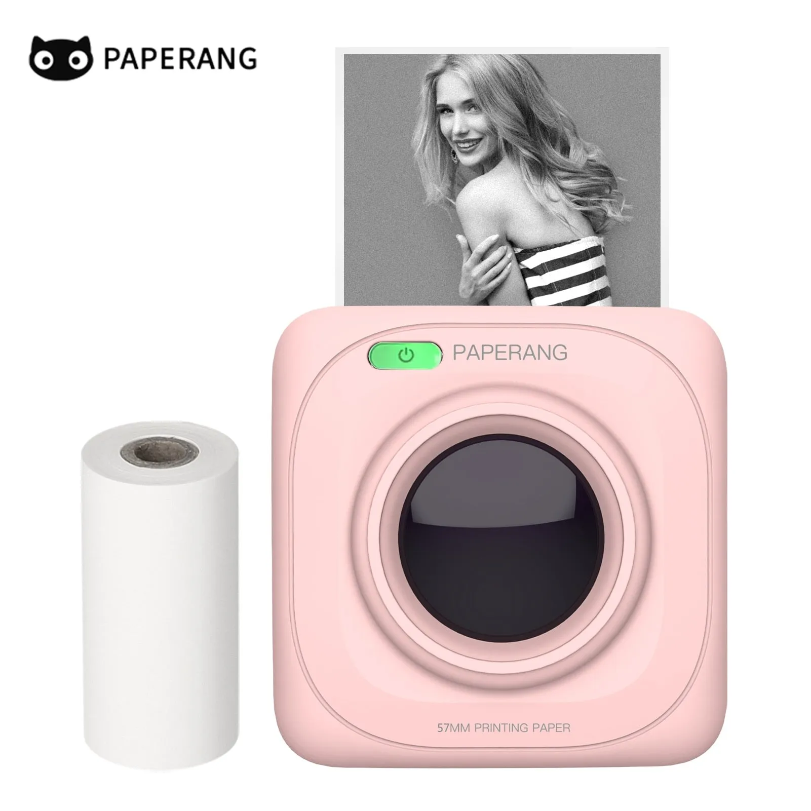 Paperang P1 Pocket Printer BT Wireless Thermal Printer Portable Mobile Printer 200dpi for Photo Picture Receipt Memo Note Label