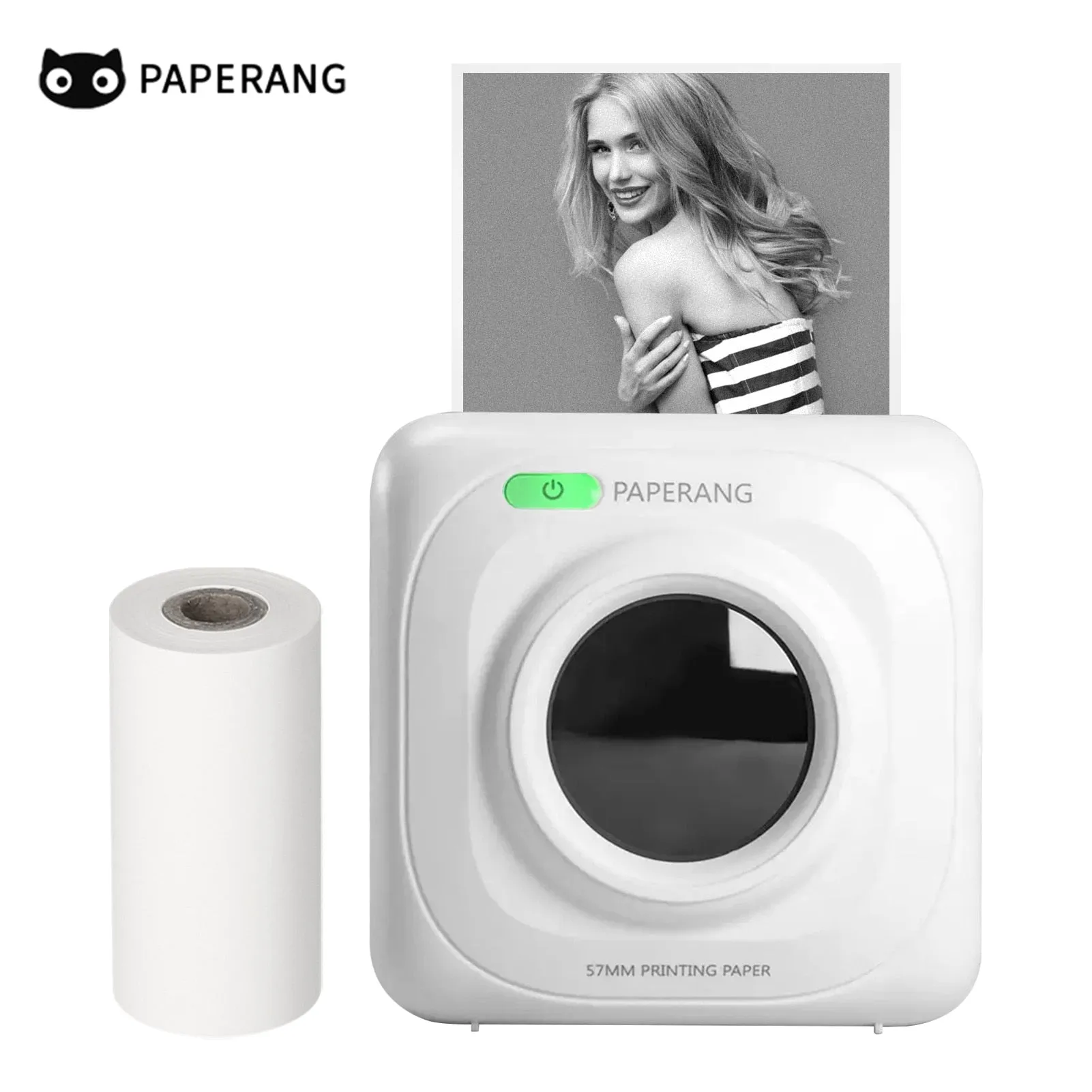 Paperang P1 Pocket Printer BT Wireless Thermal Printer Portable Mobile Printer 200dpi for Photo Picture Receipt Memo Note Label