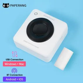 Paperang P3 HD 80mm 300Dpi Pocket Printer Mini BT Wireless Portable Mobile Thermal Printer For Photo Picture Receipt Memo Note