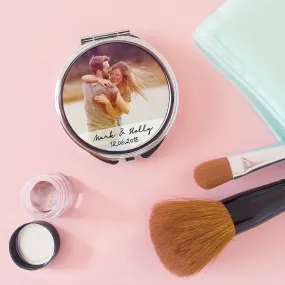 Personalised Couple Photo Mirror