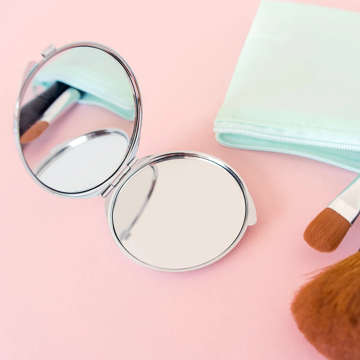 Personalised Pet Photo Pocket Mirror