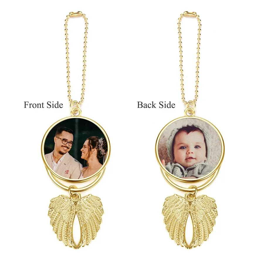 Personalized Photo Car Hanging Ornament | Jovivi